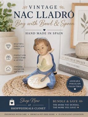 Nao by Lladro porcelain figurine “I’m full”